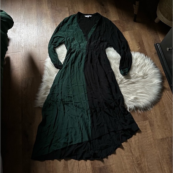 & OTHER STORIES Color Block Midi Dress - Picture 3 of 5